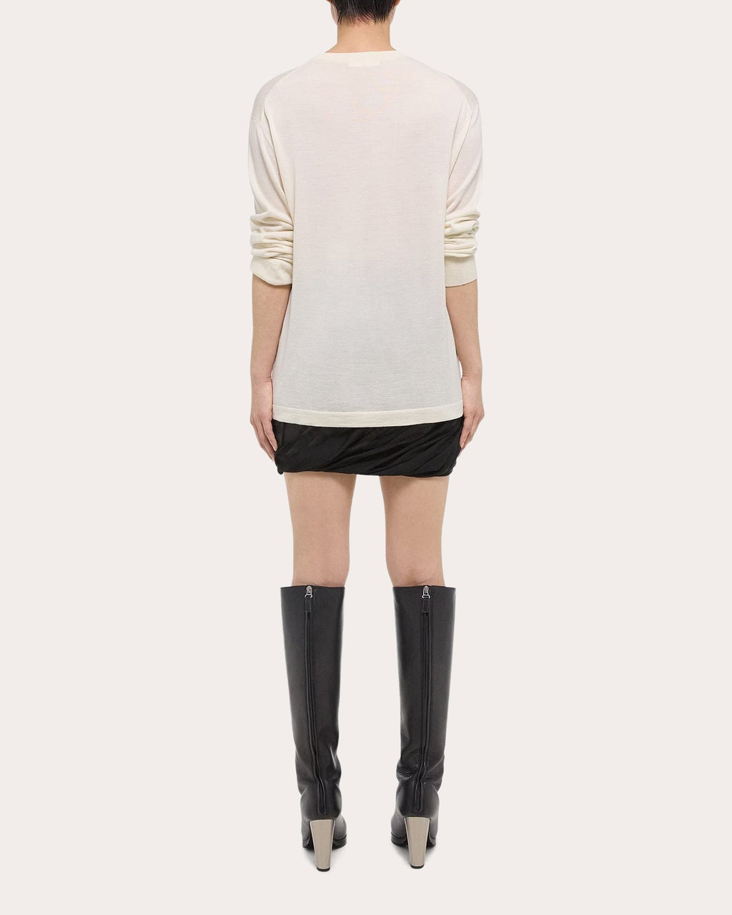 Silk Bubble Skirt