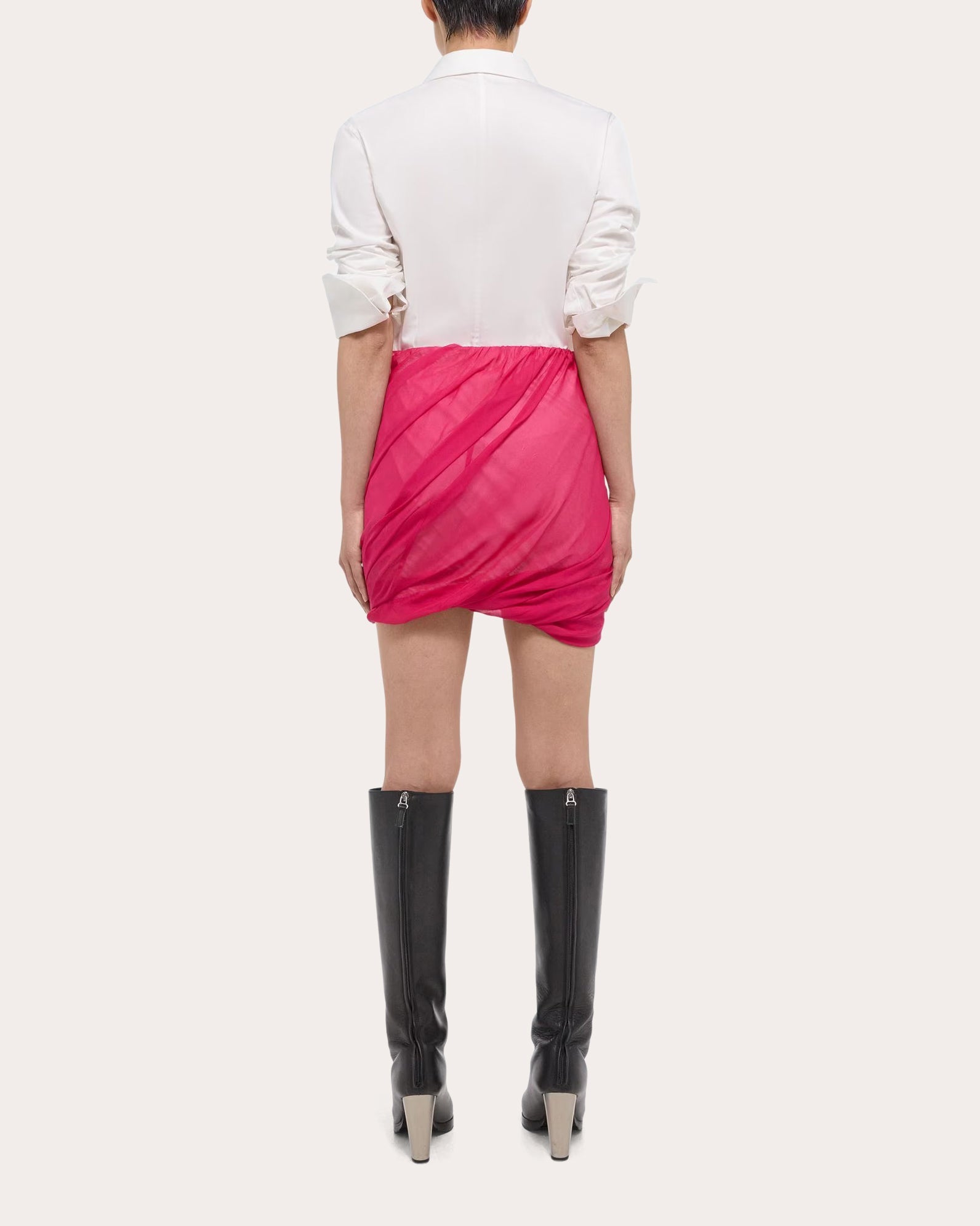 Silk Bubble Skirt