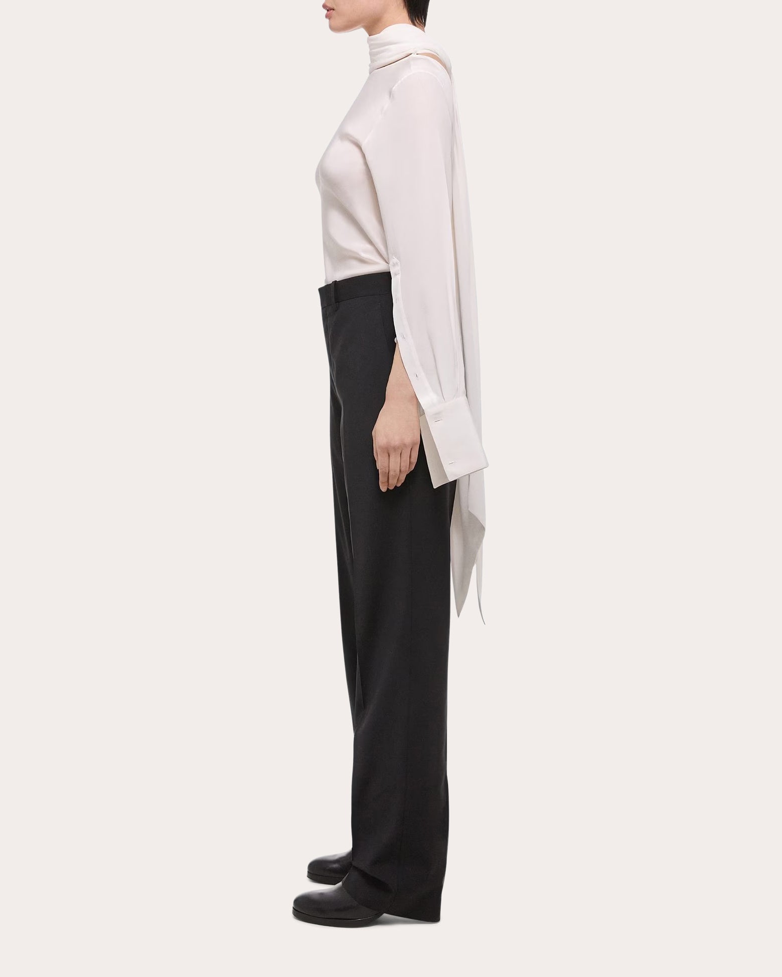 Scarf Silk Blouse