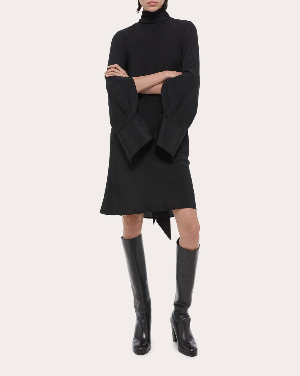 Scarf Silk Dress