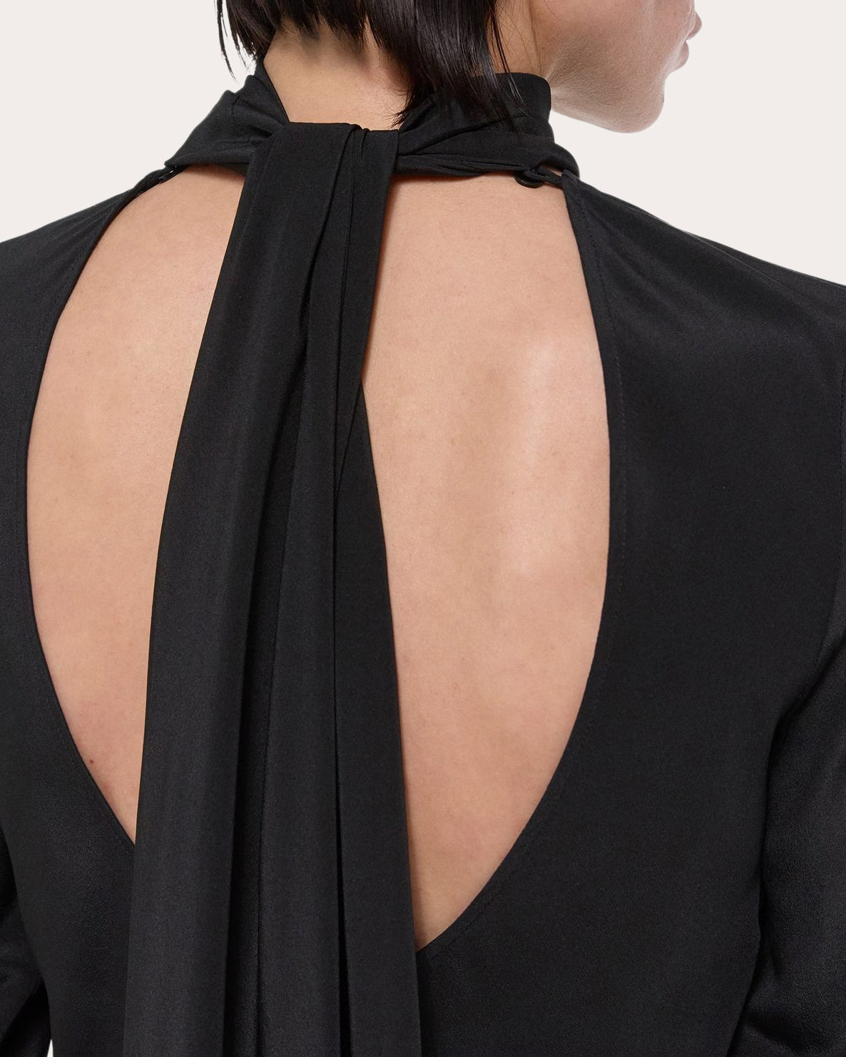 Scarf Silk Dress