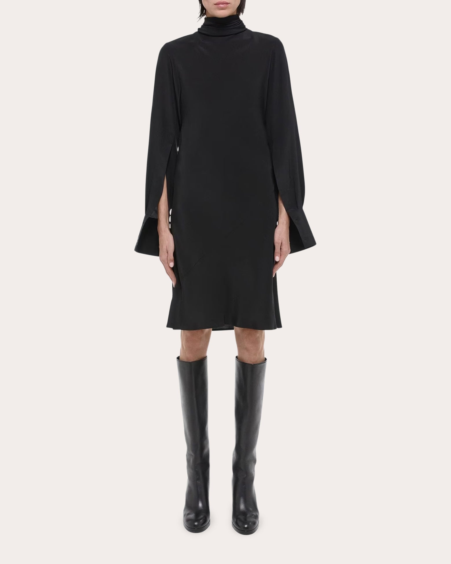 Scarf Silk Dress