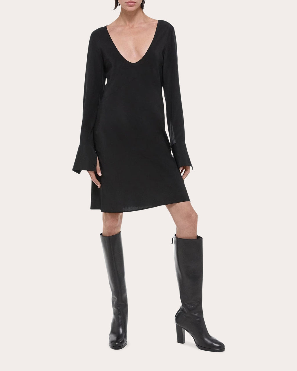 Scarf Silk Dress