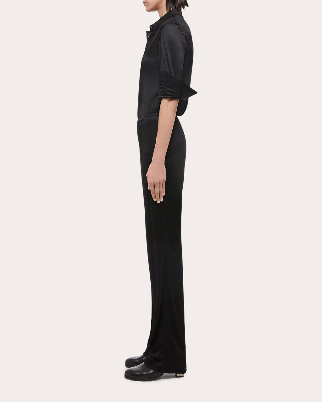 Straight-Leg Jersey Pants