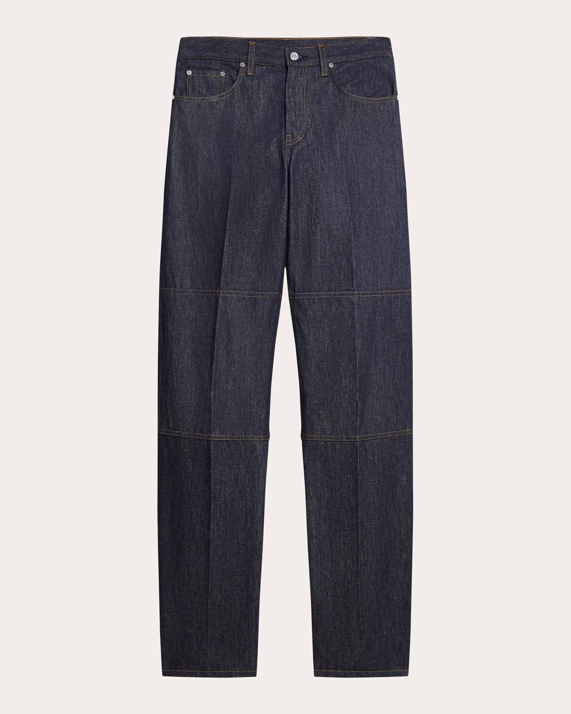 Zipper-Detail Carpenter Jeans