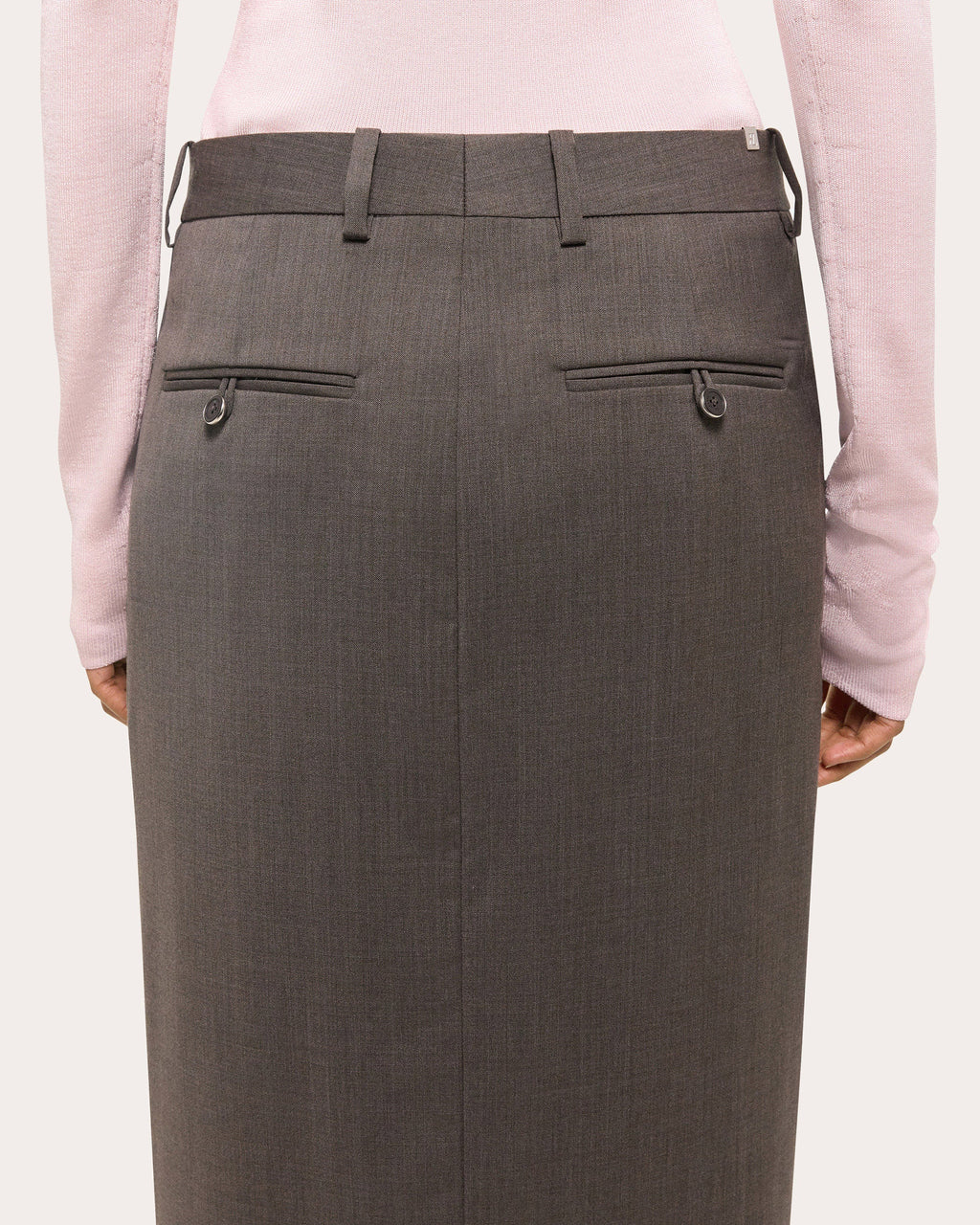 Zip Maxi Skirt