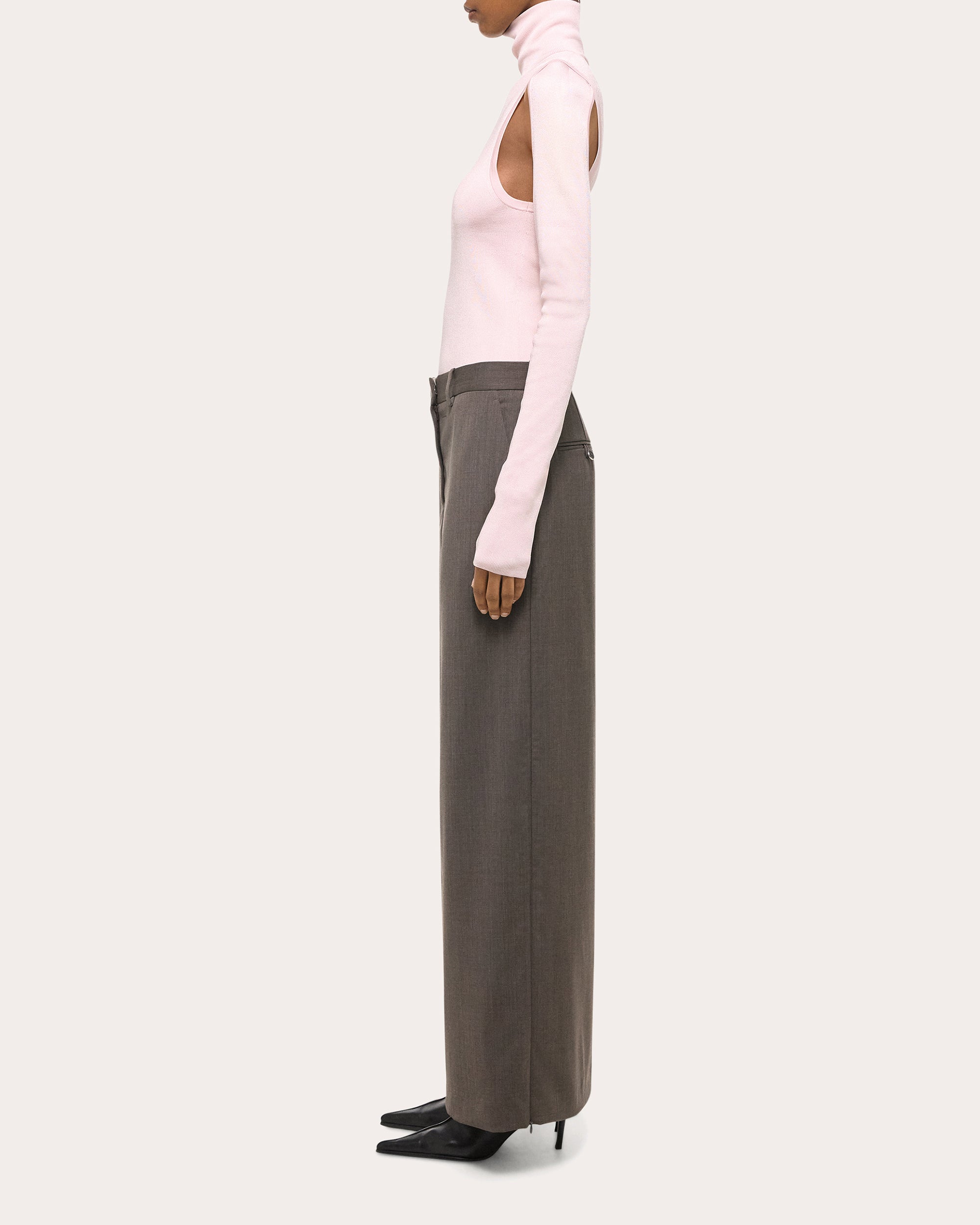 Zip Maxi Skirt