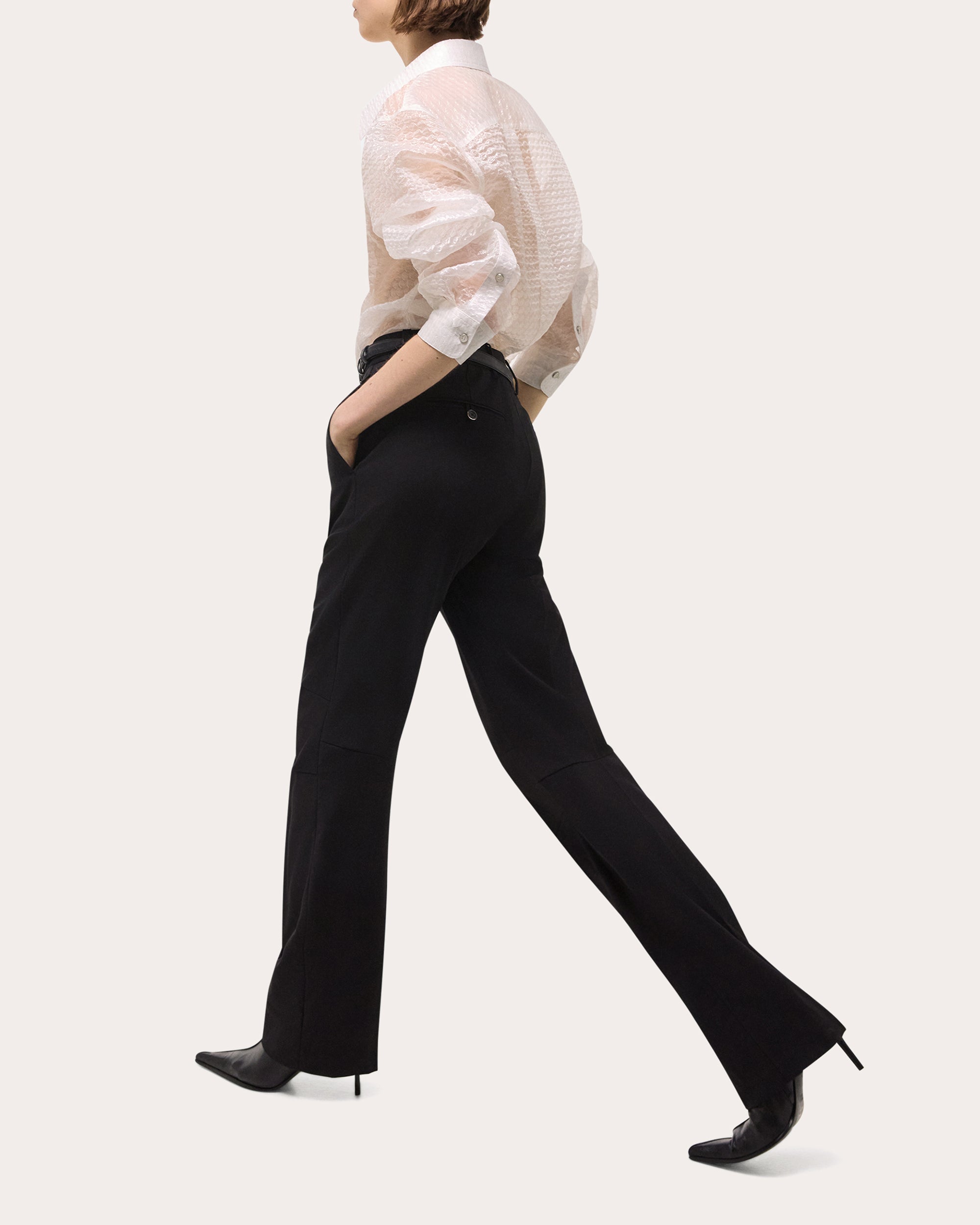 Textured Woven Jacquard Shirt