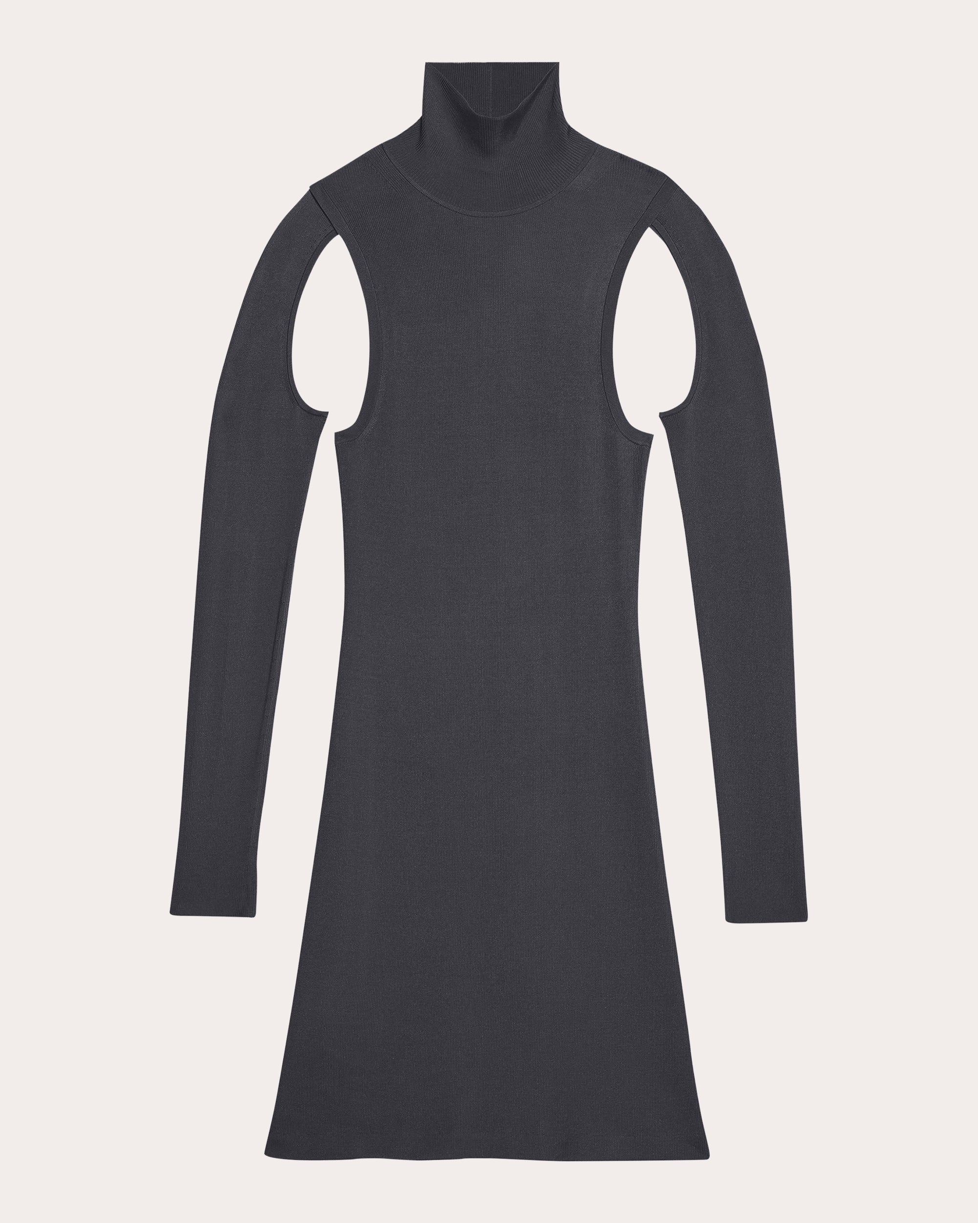 Air Turtleneck Dress