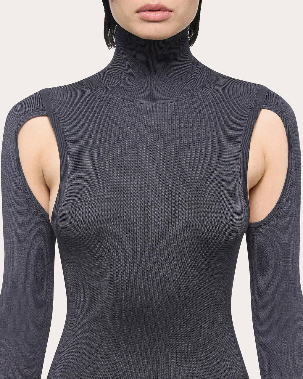Air Turtleneck Dress
