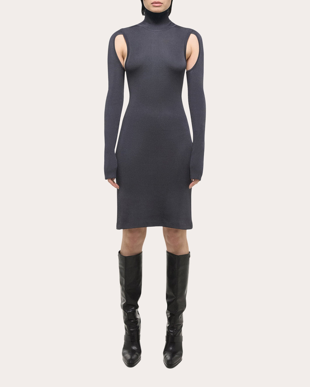 Air Turtleneck Dress