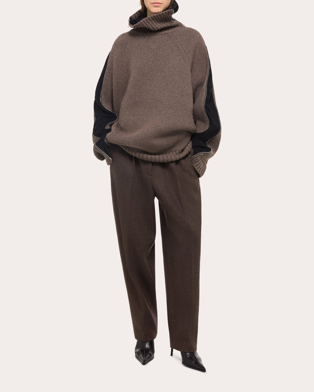 Suitcase Turtleneck Sweater