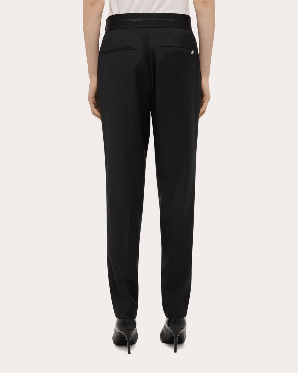 Tapered Wool-Twill Pants
