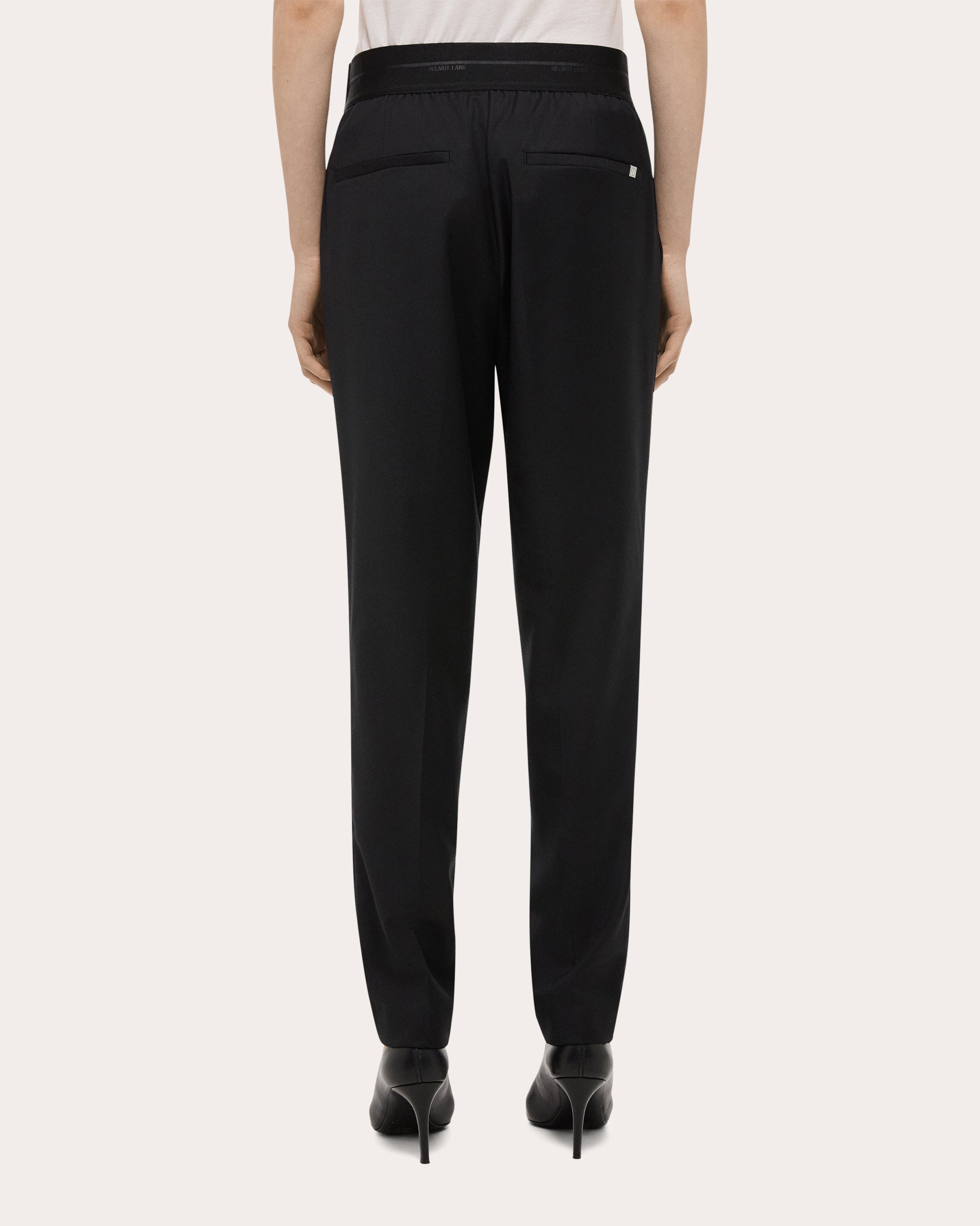 Tapered Wool-Twill Pants