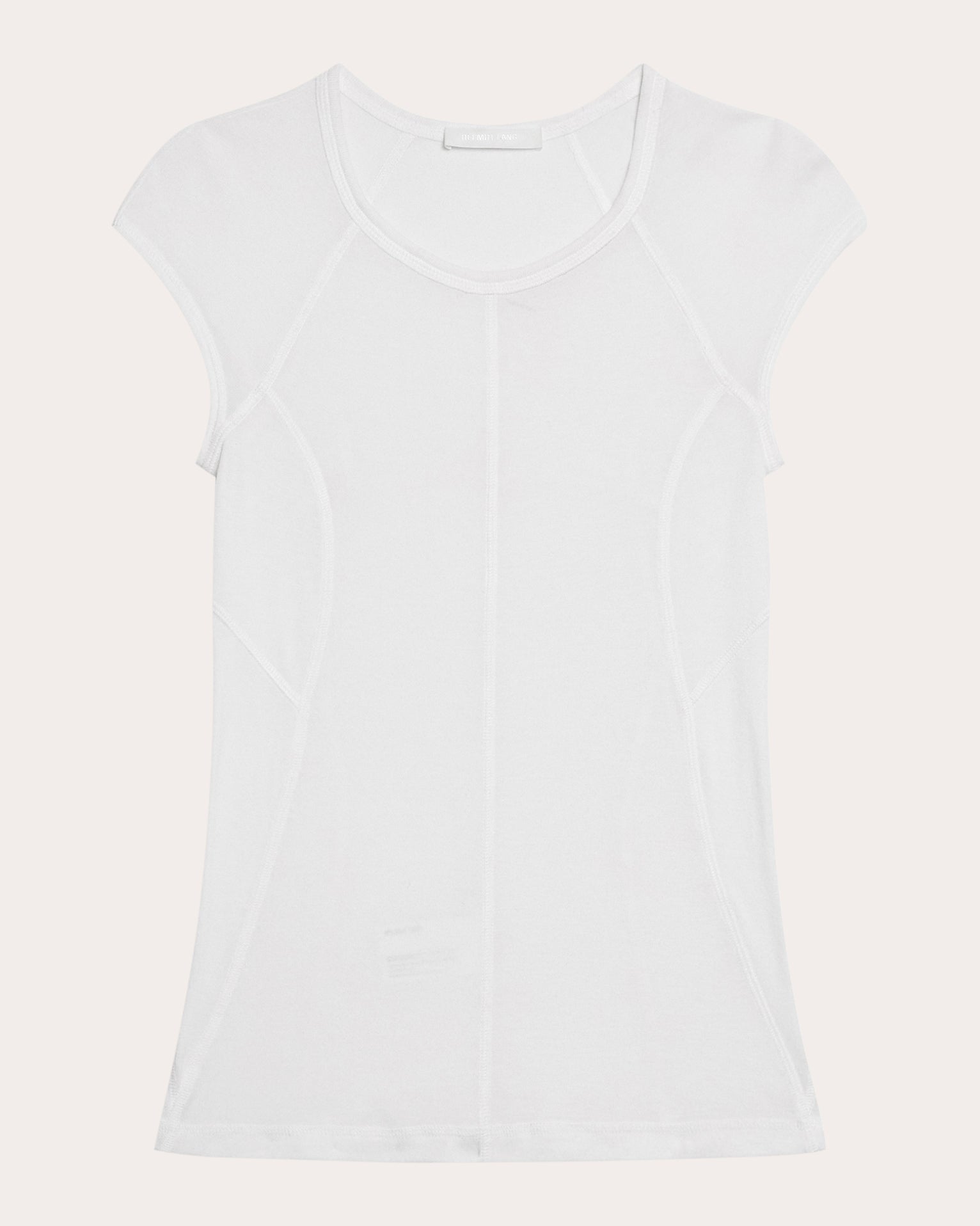Paneled Ribbed Modal and Cotton-Blend Top