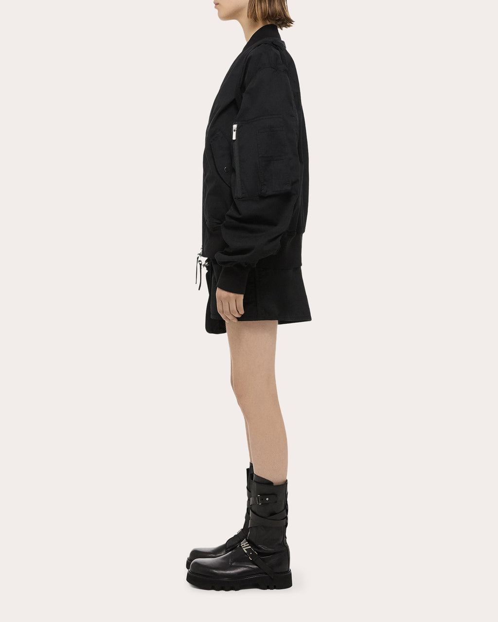 MA1 Embroidered Cotton-Twill Bomber Jacket