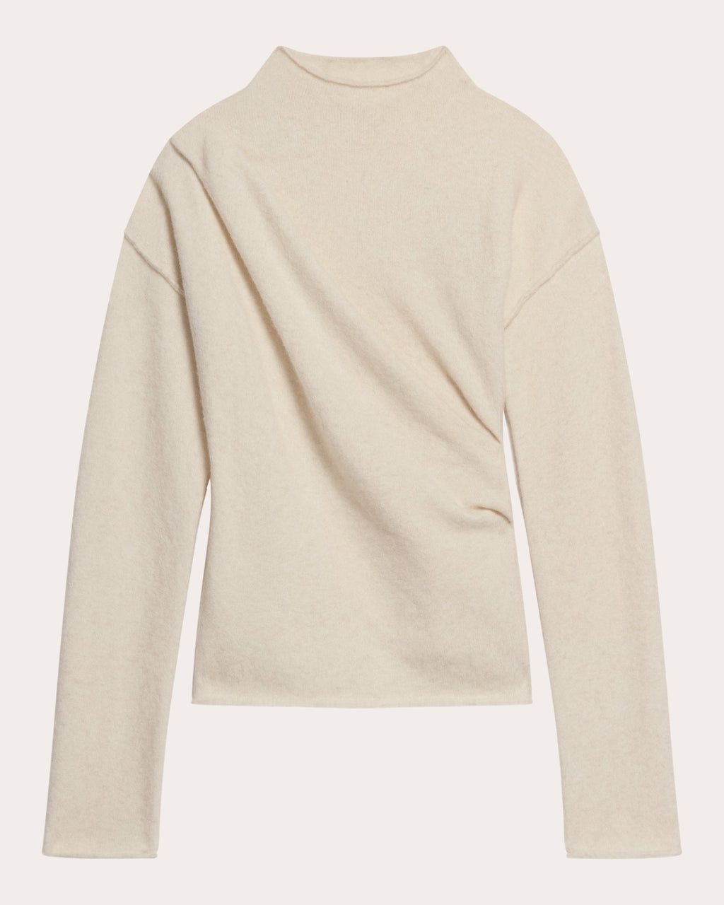 Plush Wool Cashmere Twisted Sweater