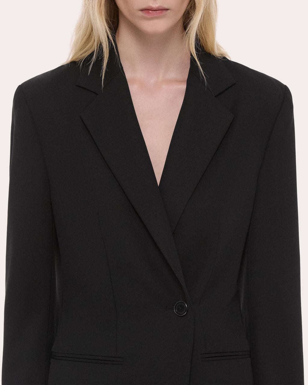 Wool Gabardine Wardrobe Blazer