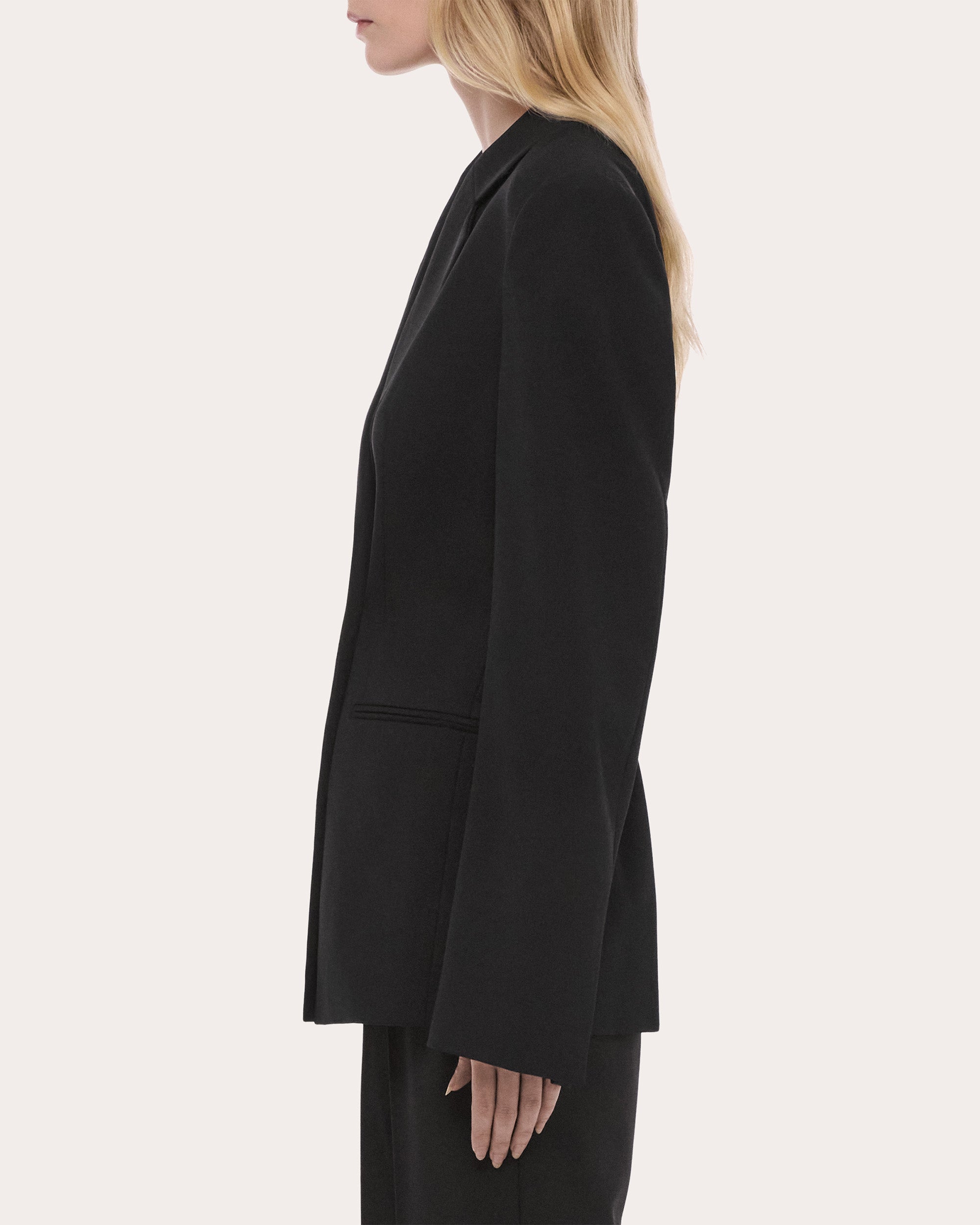 Wool Gabardine Wardrobe Blazer