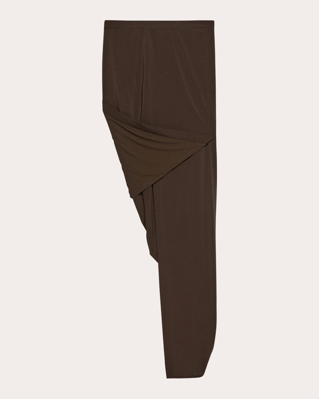 Jersey Twisted Drape Skirt