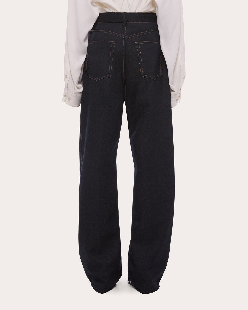 Relaxed Bootcut Trousers