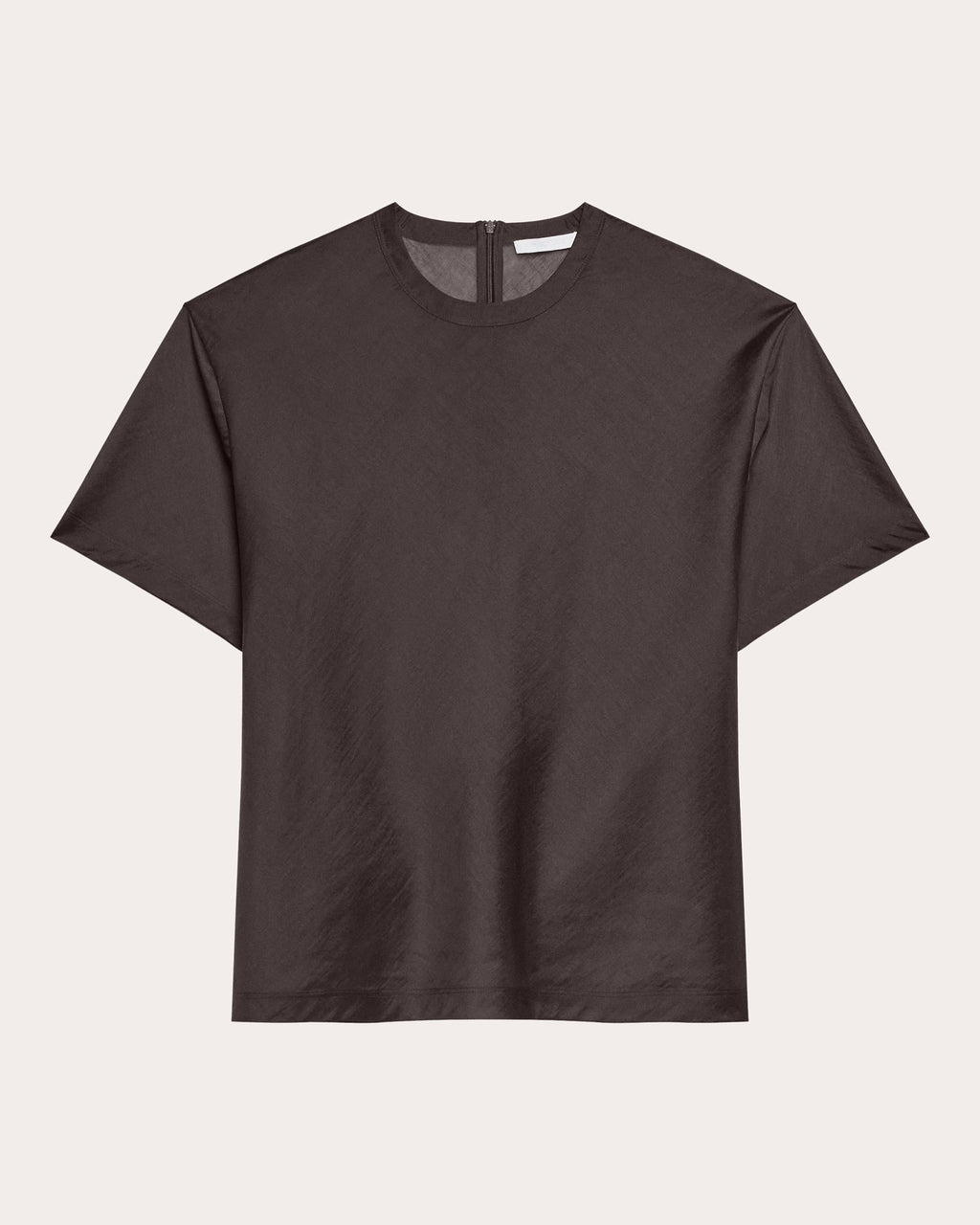 Sheer Airy Voile Relaxed Tee