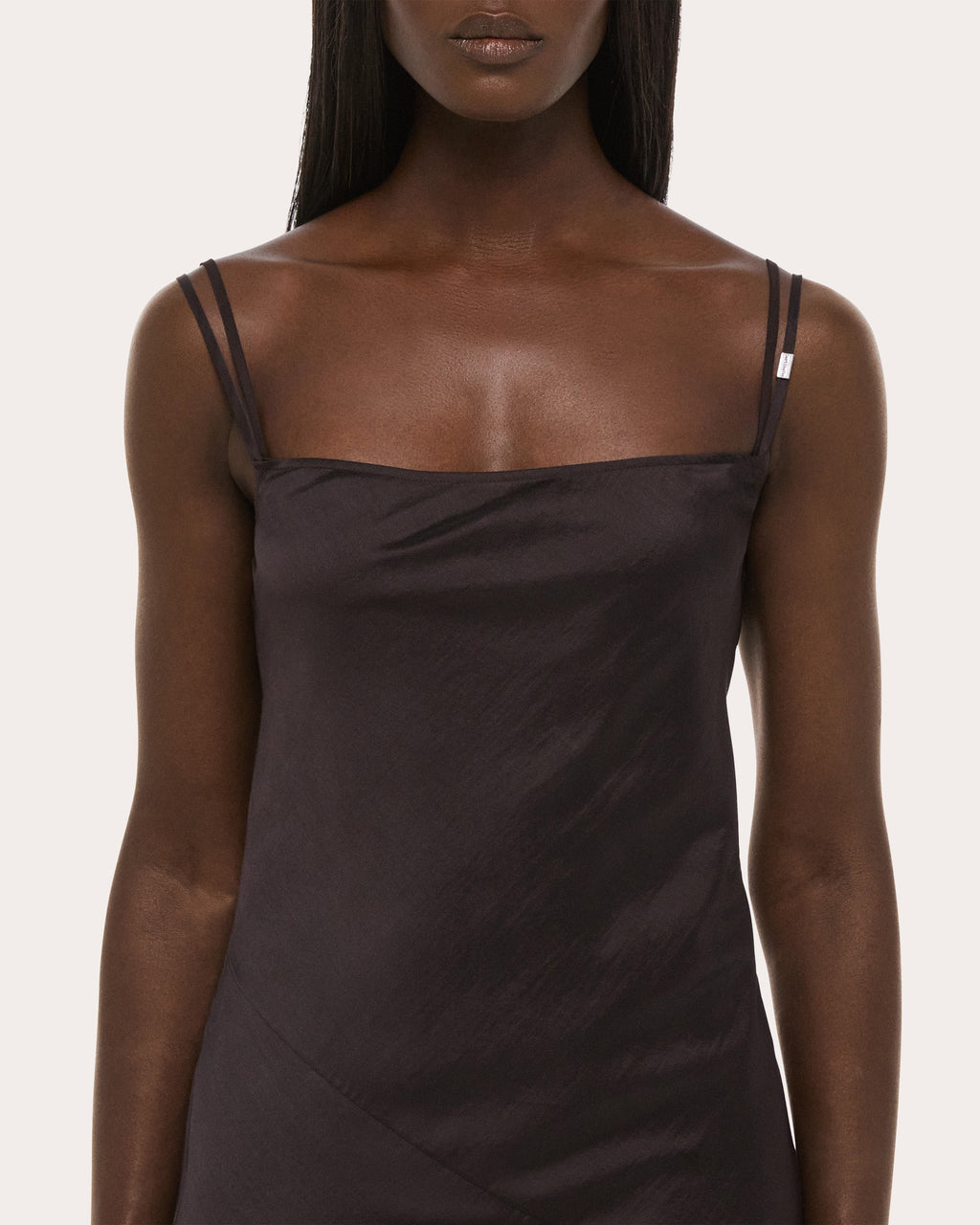 Airy Voile Mini Slip Dress