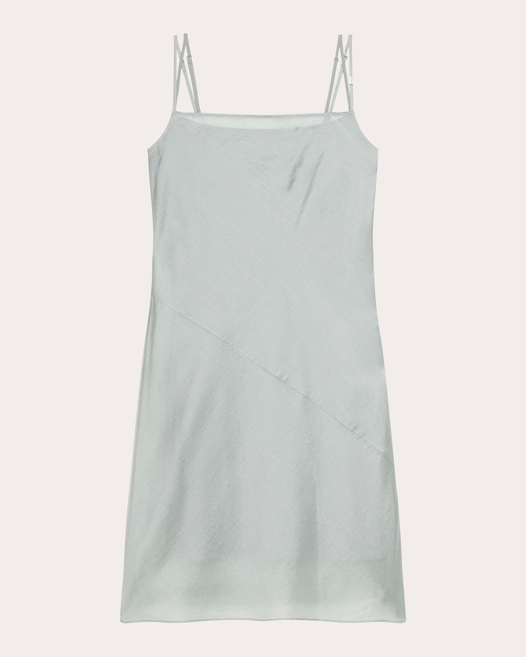 Airy Voile Mini Slip Dress