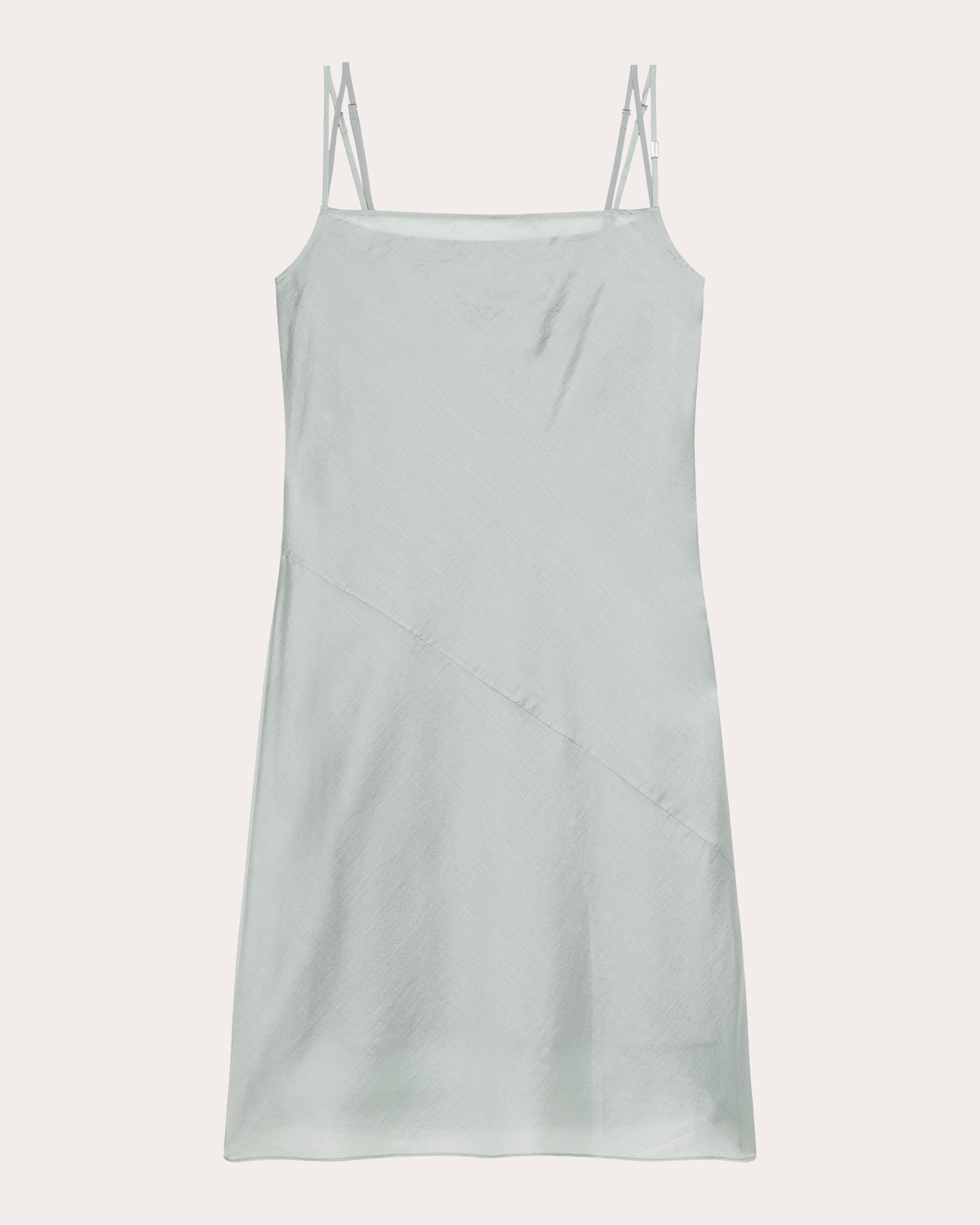 Airy Voile Mini Slip Dress
