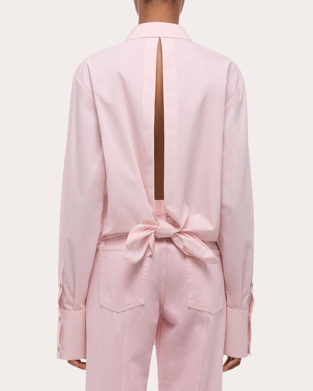 Poplin Knot Shirt