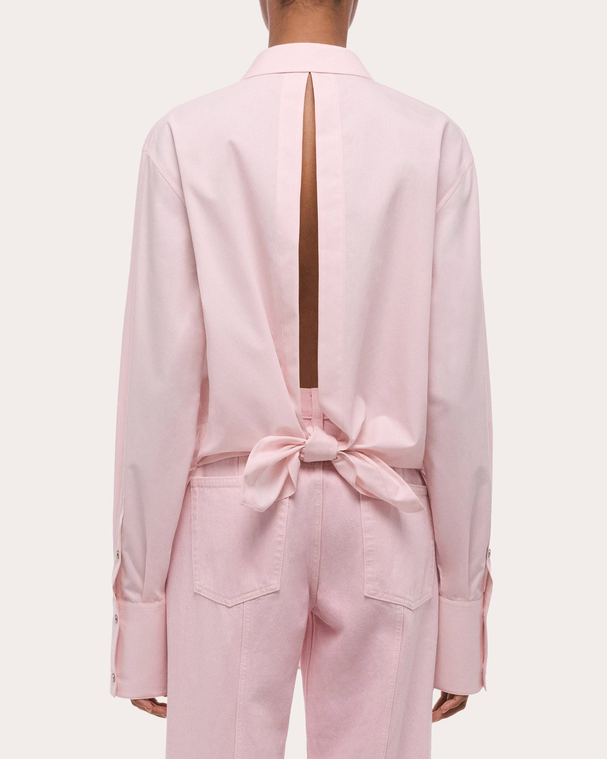 Poplin Knot Shirt