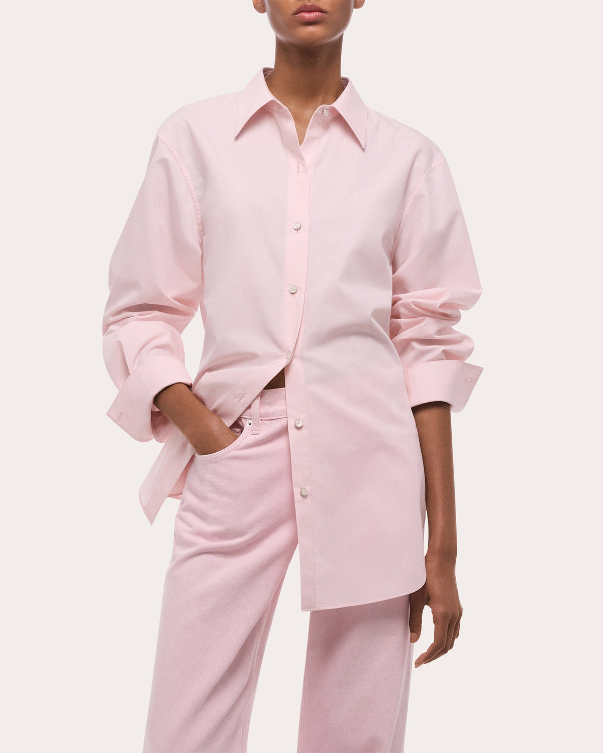 Poplin Knot Shirt