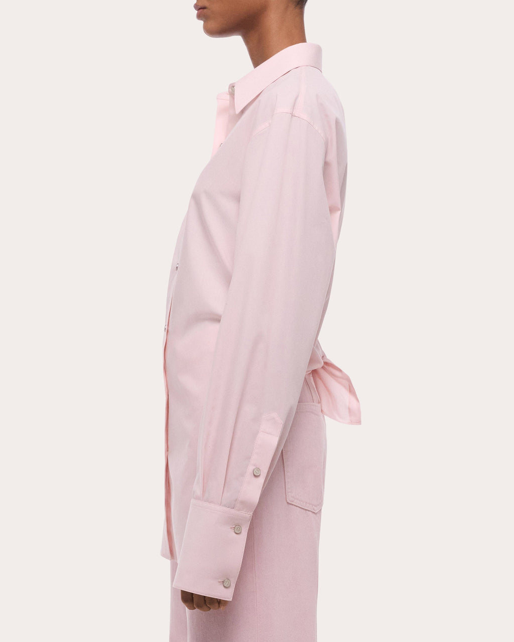 Poplin Knot Shirt