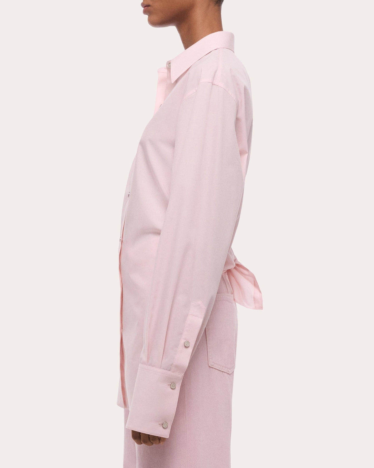 Poplin Knot Shirt