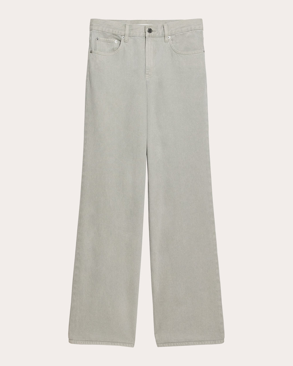 Seamed Straight-Leg Wardrobe Jeans