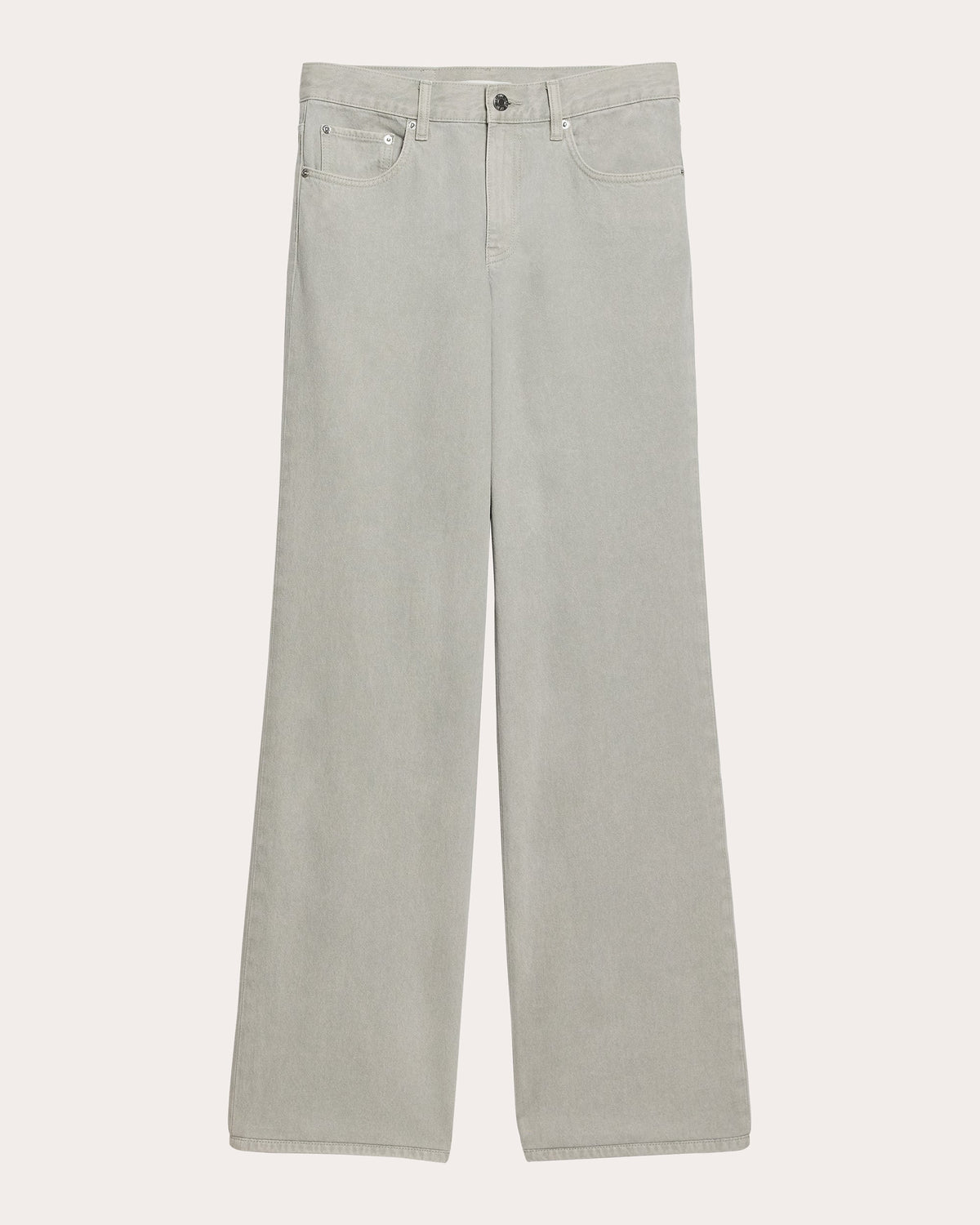 Seamed Straight-Leg Wardrobe Jeans