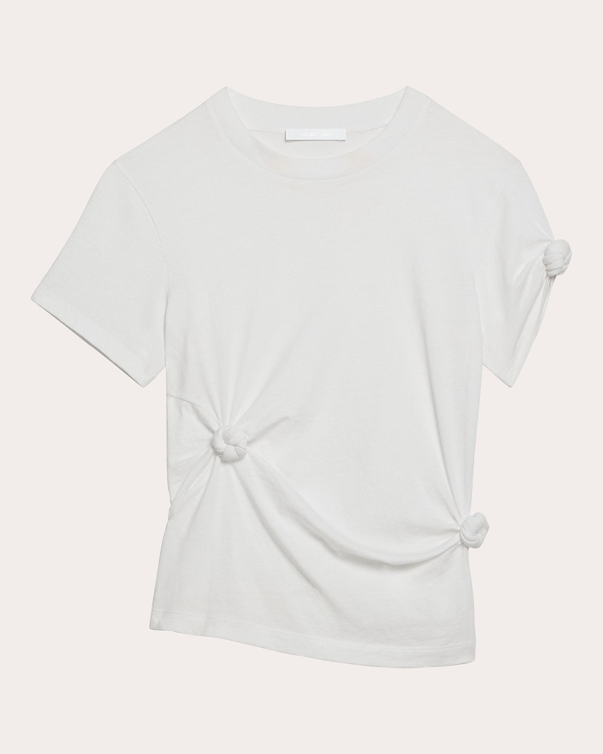 Cotton Jersey Knotted Baby T-Shirt