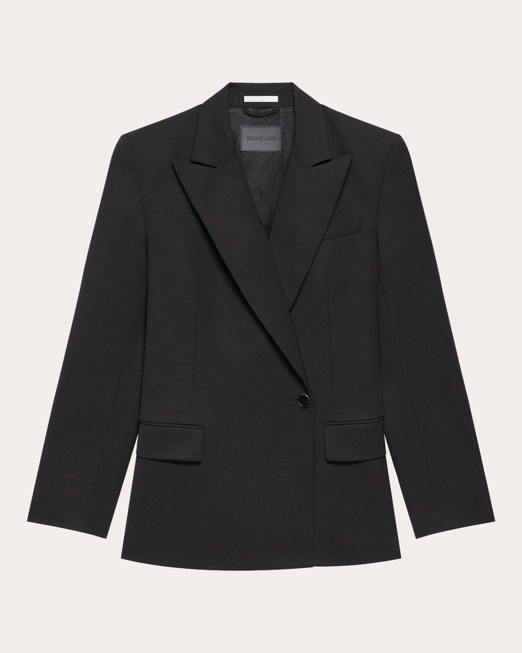 Wool Gabardine Wardrobe Belted Blazer