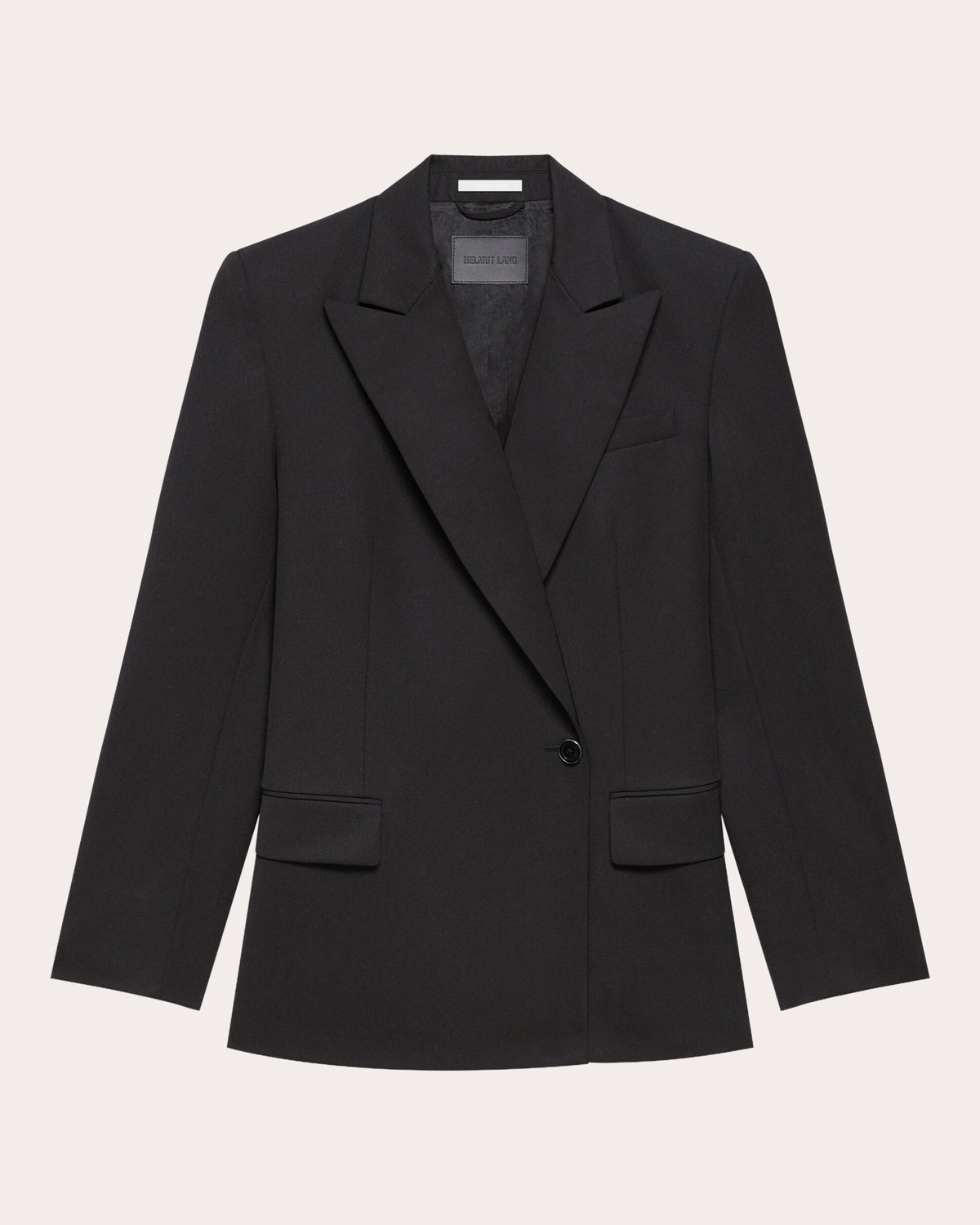 Wool Gabardine Wardrobe Belted Blazer