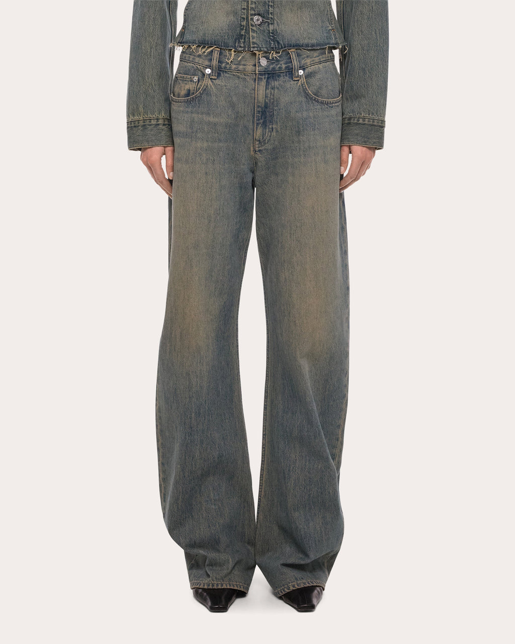 Relaxed Bootcut Jeans