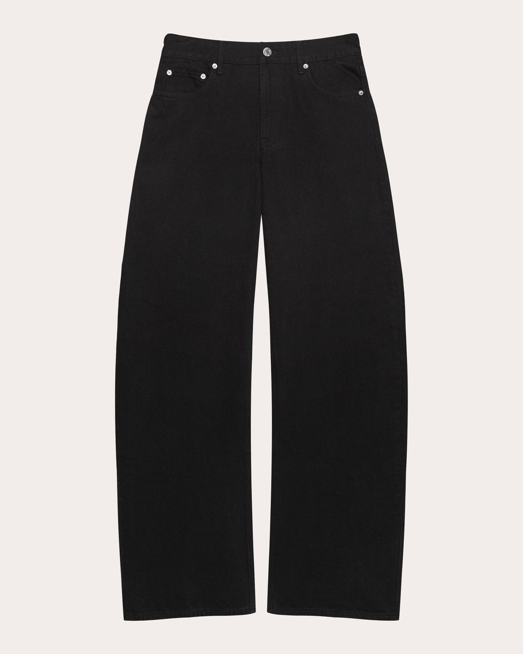 Mid-Rise Saddle Jeans
