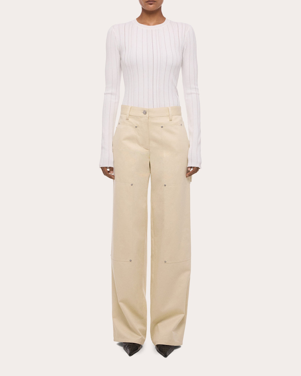 Chino Twill Rivet Carpenter Pants