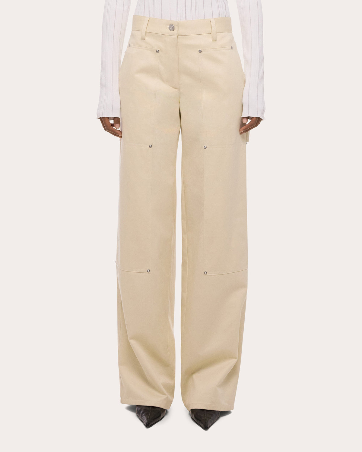 Chino Twill Rivet Carpenter Pants