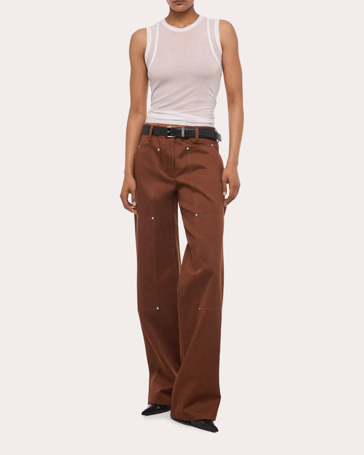 Chino Twill Rivet Carpenter Pants