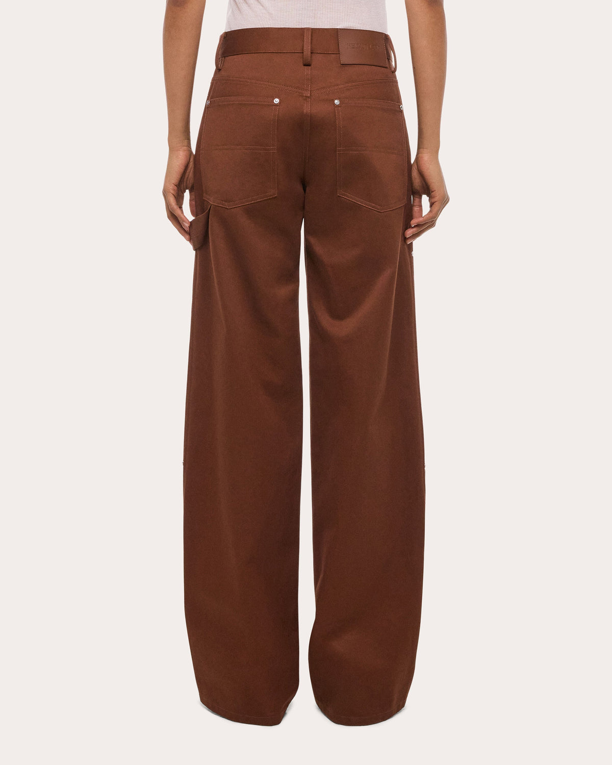 Chino Twill Rivet Carpenter Pants