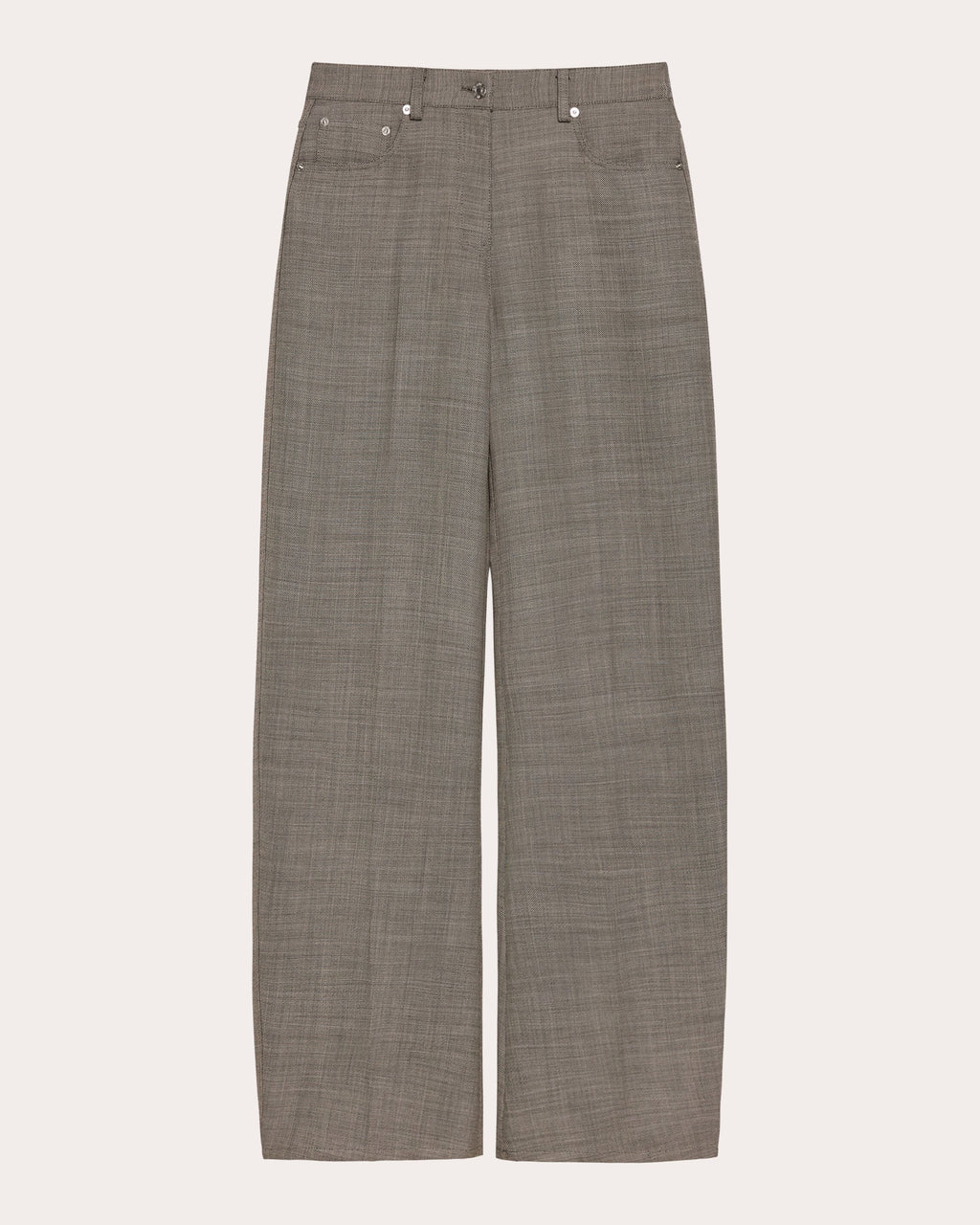 Relaxed Bootcut Trousers