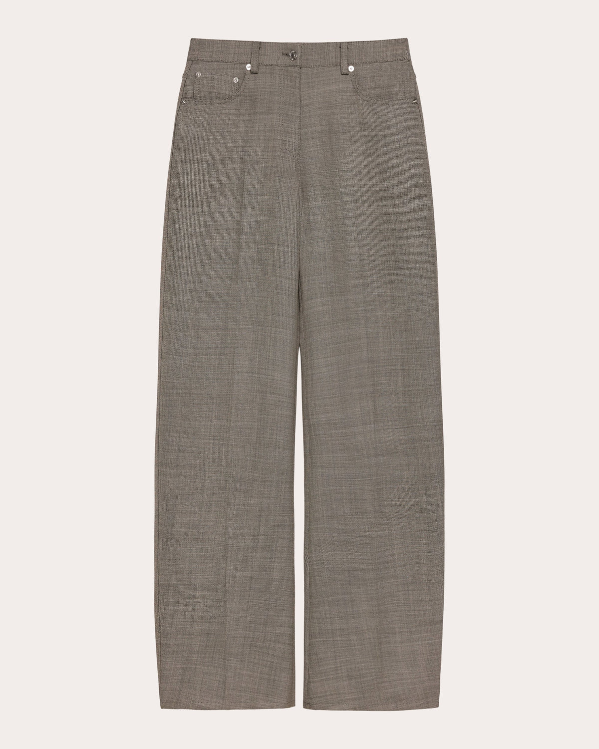 Relaxed Bootcut Trousers