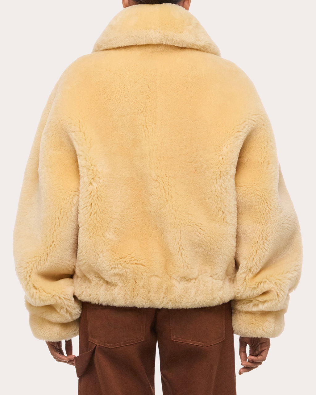 Shearling Bomber Jacket