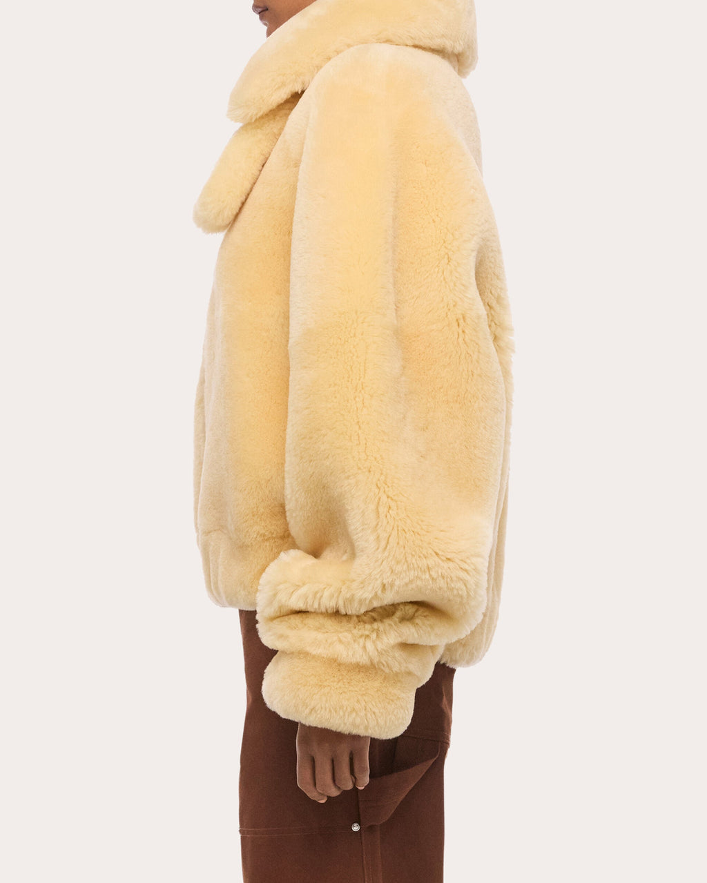 Shearling Bomber Jacket