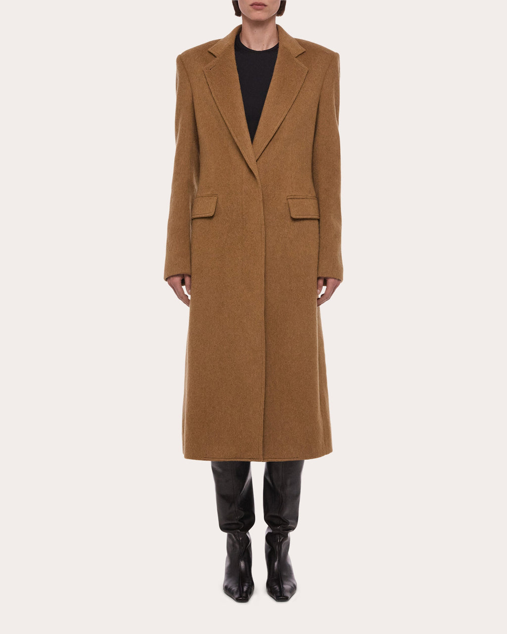 Hairy Wool Classic Overcoat